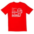 thumbnail image 1 of TotallyTorn There Is To Much Blood Novelty Sarcastic Funny Mens Graphic T Shirts, 1 of 5