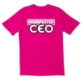 thumbnail image 1 of TotallyTorn Unemployed ceo Novelty Sarcastic Funny Mens Graphic T Shirts, 1 of 5