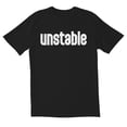 thumbnail image 1 of TotallyTorn Unstable Novelty Sarcastic Funny Mens Graphic T Shirts, 1 of 5