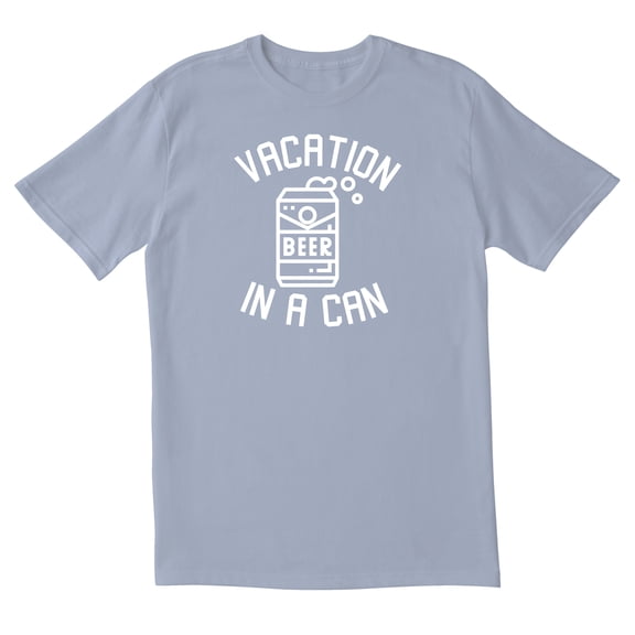 TotallyTorn Vacation In A Can Novelty Sarcastic Funny Mens Graphic T Shirts