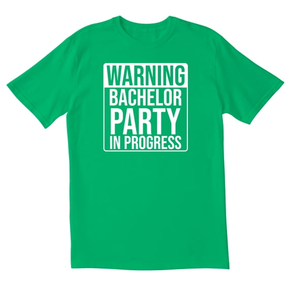 TotallyTorn Warning Bachelor Party Novelty Sarcastic Funny Men's T Shirts
