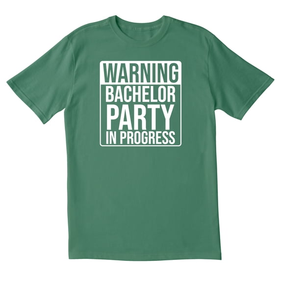 TotallyTorn Warning Bachelor Party Novelty Sarcastic Funny Men's T Shirts