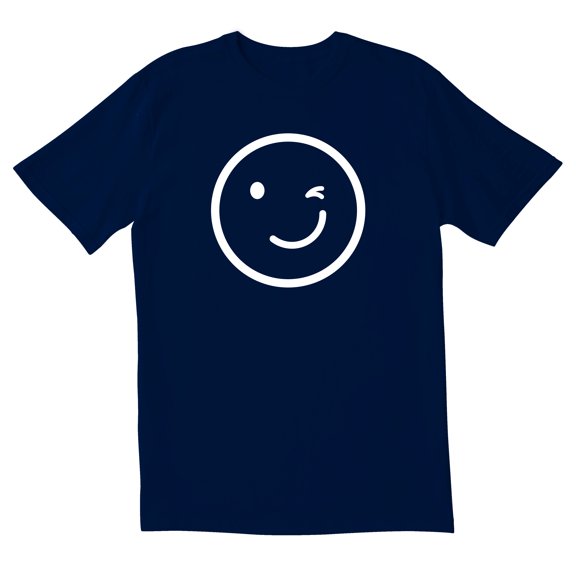 TotallyTorn Wink Smile Novelty Sarcastic Funny Men's T Shirts