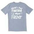 thumbnail image 1 of TotallyTorn World's Best Father Novelty Sarcastic Funny Mens Graphic T Shirts, 1 of 5