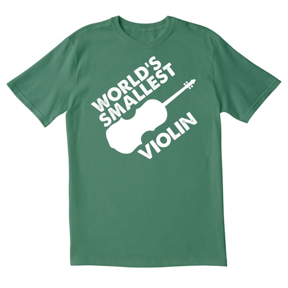 TotallyTorn World's Smallest Violin Novelty Sarcastic Funny Mens Graphic T Shirts