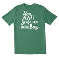 thumbnail image 1 of TotallyTorn You Can't Scare Me I Have Three Boys Novelty Sarcastic Funny Mens Graphic T Shirts, 1 of 5