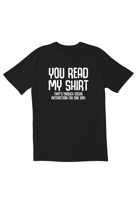 Sarcastic Funny Graphic, Crew Neck, Short Sleeve T-Shirts 1-Pack (Big & Tall)