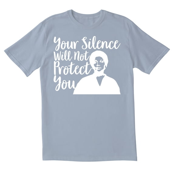 TotallyTorn Your Silence Will Not Protect You Novelty Sarcastic Funny Mens Graphic T Shirts