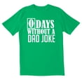 thumbnail image 1 of TotallyTorn Zero Days Without A Dad Joke Lover Gift Novelty Sarcastic Funny Mens Graphic T Shirts, 1 of 5