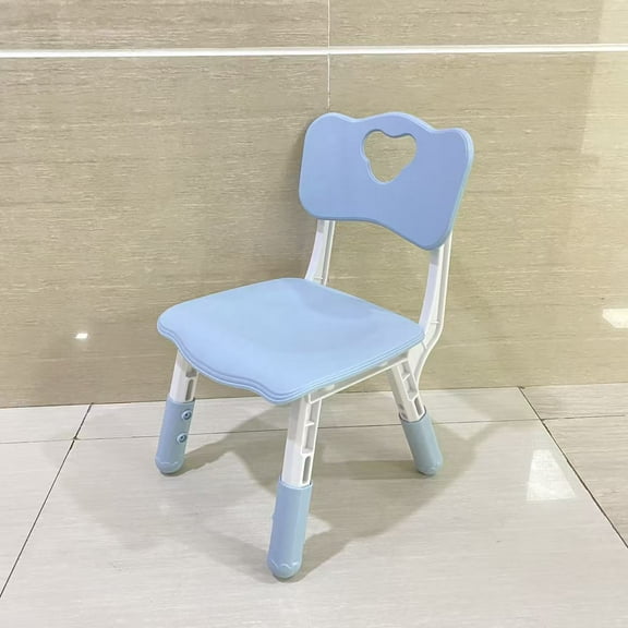 Totcocoon Furniture for children,Adjustable height plastic preschool chair, durable and lightweight, with a maximum weight capacity of 130 pounds
