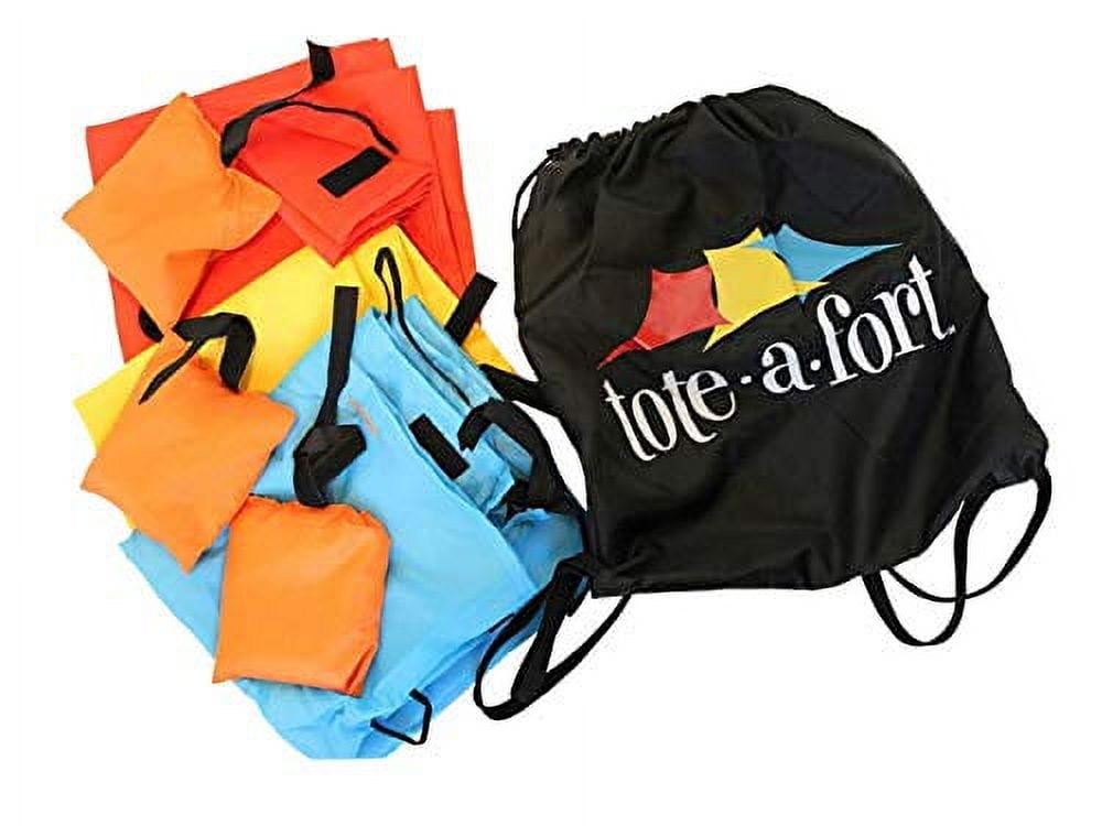 Tote A Fort Blanket Fort Kit For Kids, The Original, Kids Fort