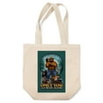 thumbnail image 1 of Tote Bag, Colorado, Smokey Bear and Friends, Only You Can Prevent Wildfires,, Unisex, Reusable, Washable Canvas, Unique Art, 1 of 7