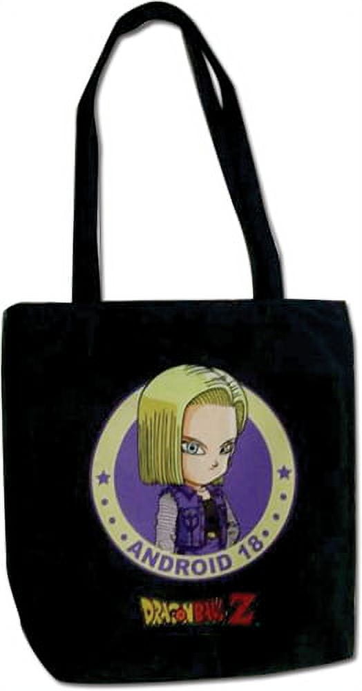 Tote Bag Dragon Ball Z New SD Android 18 Toy Licensed ge82474