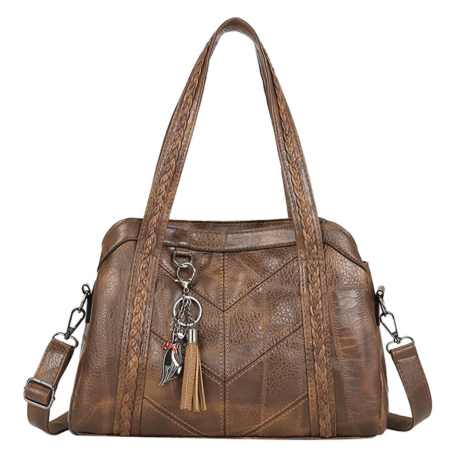 Tote Bag For Women Ladies Large Capacity Handbag Soft Leather Woman Messenger Bags Luxury Purses Crossbody Handbags Leodye Black of Friday Special