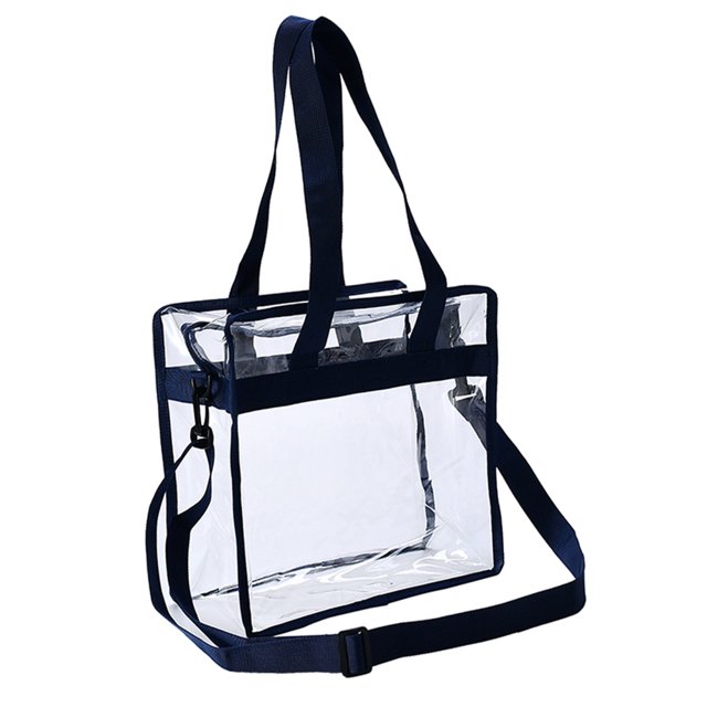 Tote Bag Handbags Shoulder Transparent Summer PVC Large for Work