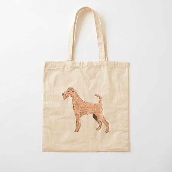 Tote Bag Irish Terrier Is Brash, Bold, Assertive, Playful And Elegant Canvas Tote Bags, Reusable Shopping Bag