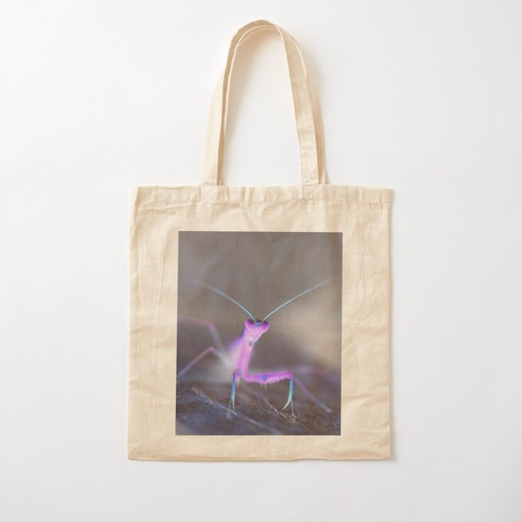 Tote Bag Negative Image Of A Grasshopper With A Blurred Background Canvas Tote Bags, Reusable Shopping Bag