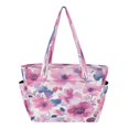 thumbnail image 1 of Tote Bag Quilted Tote Bag Women's Tote Handbags Suitable for Work, Beach, Travel and Shopping Cream Flower, 1 of 7