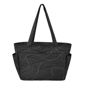 Tote Bag Quilted Tote Bag Women's Tote Handbags Suitable for Work, Beach, Travel and Shopping Flat Geometric Vector