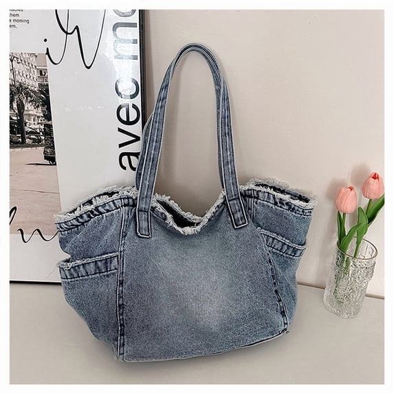 Tote Bag Shoulder Bag Crossbody Bag For Women Teens Girls Young Women Professional Women Sewing Line Canvas Large Capacity Adjustable Strap Zipper Closure Multiple Compartments Urban Minimalist Style