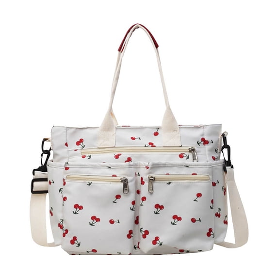 Tote Bag for Women, Large Capacity Crossbody Tote Bag, Casual Water-Resistant Handbag with Zipper Closure and Multiple Pockets, for Work, Travel, and Daily Use