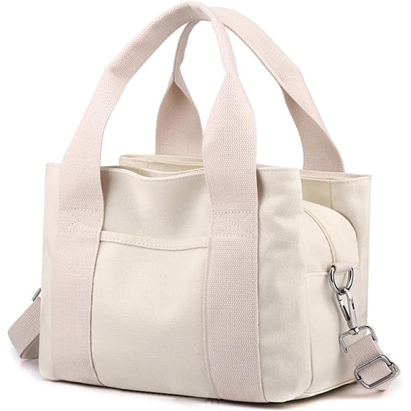 Tote Bag Women Small Satchel Bag Stylish Mini Tote Handbag Canvas Hobo Bag Fashion Crossbody Bag Shoulder Bag Travel Bag 2023