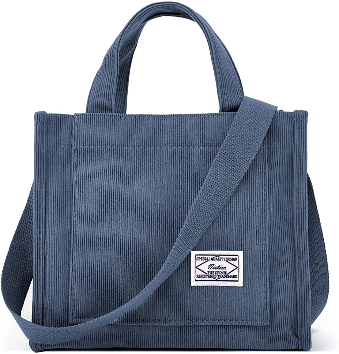 Tote Bag Women Small Satchel Handbag Stylish Handbag Corduroy Hobo