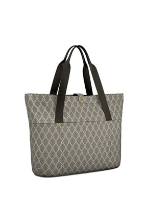 Tote Bag for Women, Stylish Plaid Pattern Large Tote Bag with Multiple Pockets, Water Resistant Shoulder Handbag with Durable Handles, Lightweight Work Bag for Office Commute, Travel and Everyday Use