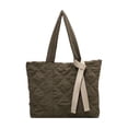 thumbnail image 1 of Tote Bag Women's Quilted Down Shoulder Bag Large Capacity for Work School Daily Commute, 1 of 6