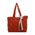 thumbnail image 1 of Tote Bag Women's Quilted Down Shoulder Bag Large Capacity for Work School Daily Commute, 1 of 6
