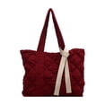 thumbnail image 1 of Tote Bag Women's Quilted Down Shoulder Bag Large Capacity for Work School Daily Commute, 1 of 6