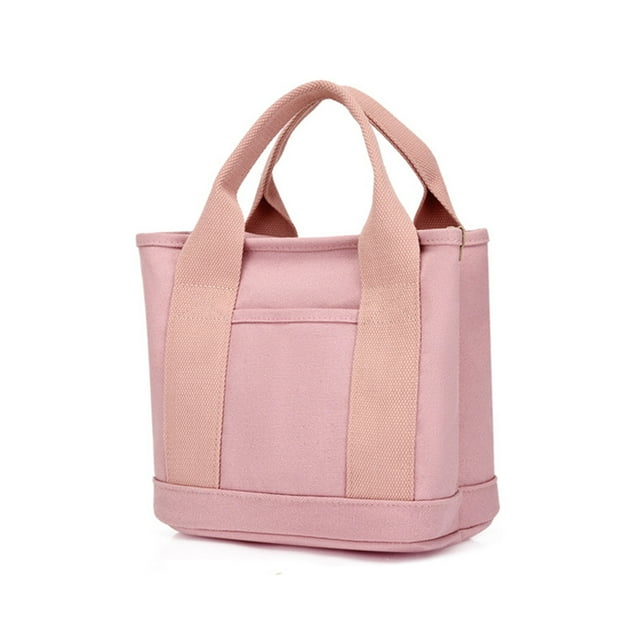 Tote Bag for Women, Canvas Tote Bag with Zipper Sturdy Tote Purse