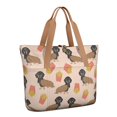 thumbnail image 1 of Tote Bag for Women - Dachshund Hotdog Fries Shoulder Bag - Large Utility Work Duffle Bag with Zipper Handbag for Travel, Work, Sprots, 1 of 5