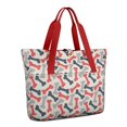 thumbnail image 1 of Tote Bag for Women - Dog Bones Shoulder Bag - Large Utility Work Duffle Bag with Zipper Handbag for Travel, Work, Sprots, 1 of 5