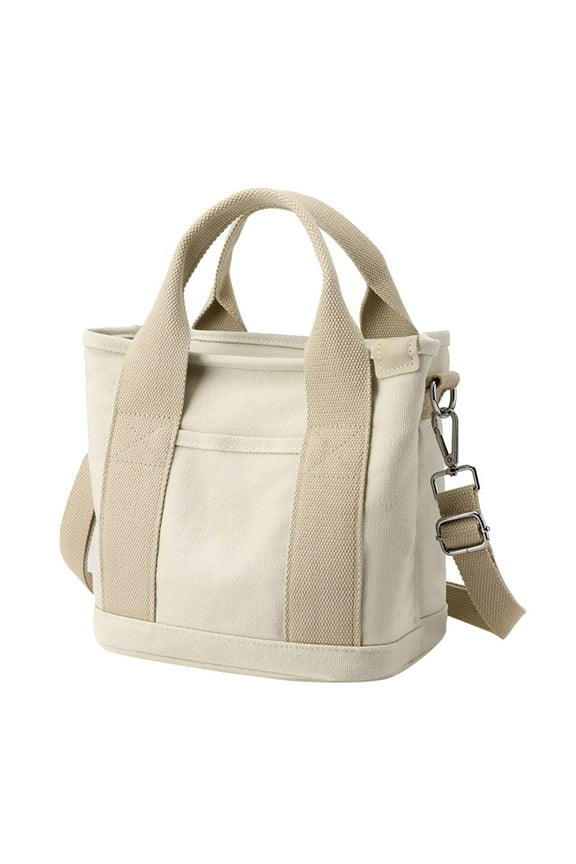 Tote Bag for Women Everyday Canvas Bags Medium Crossbody Shoulder Purses Top Handle Satchel Handbags