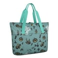 thumbnail image 1 of Tote Bag for Women - Halloween Witchy Motifs Pattern Shoulder Bag - Large Utility Work Duffle Bag with Zipper Handbag for Travel, Work, Sprots, 1 of 5