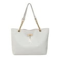 thumbnail image 1 of Deer Women Tote Sarcina Black 27x21.5x9.5cm, Large Capacity Shoulder Handbag Polyurethane, 1 of 9