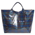 thumbnail image 1 of Tote Bag for Women Large PVC Tote Bag Letters Print Plastic Handbag for Christmas Gift, 1 of 7