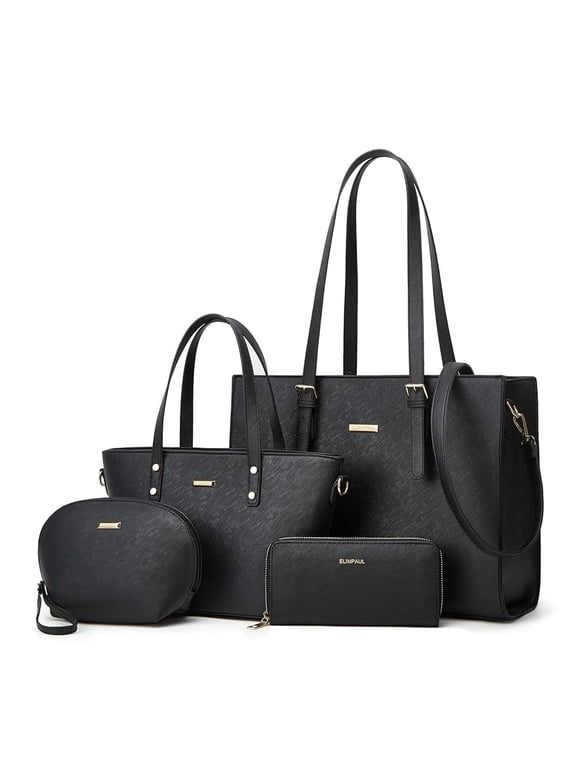Tote Bag for Women, Leather Work Tote Handbag, Teacher Nurse Shoulder Bags Carry On Bag for Travel School Ideal Wife Mother's Gift