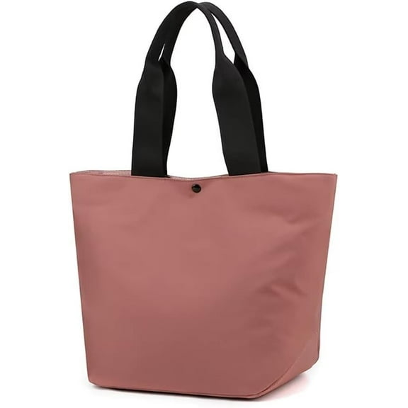Tote Bag for Women Minimalist Waterproof Shoulder Purse Casual Lightweight Top Handle Bag Hobo Travel Handbag