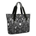 thumbnail image 1 of Tote Bag for Women - Occult Halloween Pattern Shoulder Bag - Large Utility Work Duffle Bag with Zipper Handbag for Travel, Work, Sprots, 1 of 5