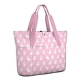 thumbnail image 1 of Tote Bag for Women - Pink Cute French Bulldogs Shoulder Bag - Large Utility Work Duffle Bag with Zipper Handbag for Travel, Work, Sprots, 1 of 5