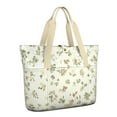thumbnail image 1 of Tote Bag for Women - Pioneer Floral Pattern Shoulder Bag - Large Utility Work Duffle Bag with Zipper Handbag for Travel, Work, Sprots, 1 of 5