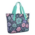 thumbnail image 1 of Tote Bag for Women - Pioneer Flower Shoulder Bag - Large Utility Work Duffle Bag with Zipper Handbag for Travel, Work, Sprots, 1 of 5