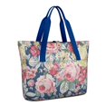 thumbnail image 1 of Tote Bag for Women - Pioneer Flower Shoulder Bag - Large Utility Work Duffle Bag with Zipper Handbag for Travel, Work, Sprots, 1 of 5