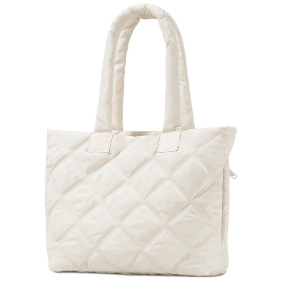 Tote Bag for Women ,Quilted Women's Tote Bag with Zipper,for Travel, Work, Beach, Gym, and Shopping