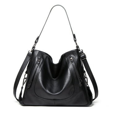 Tote Bag for Women Shoulder Bags Fashion Hobo Bags Large Purse-black
