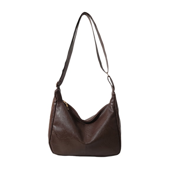 Tote Bag for Women Soft Foldable Vegan Leather Shoulder Handbag with Adjustable Strap 28 cm x 20 cm x 10 cm