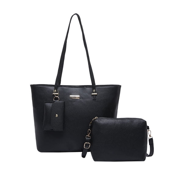 Tote Bag for Women, Three Piece Bag Set with Large Capacity Handbag and Shoulder Bag, Multi-Functional Purse Set for Work, Travel, and Daily Use