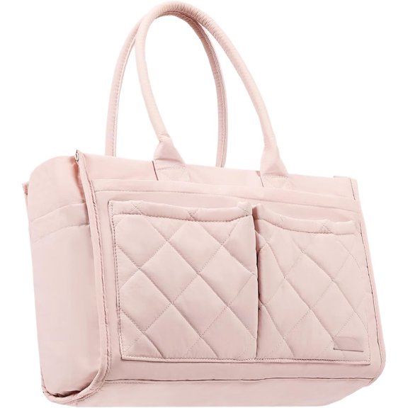 Tote Bag for Women, Ultralight Bag with Zipper Closure & Laptop Compartment, Standable Bookbag with Multiple Pockets for College, Work